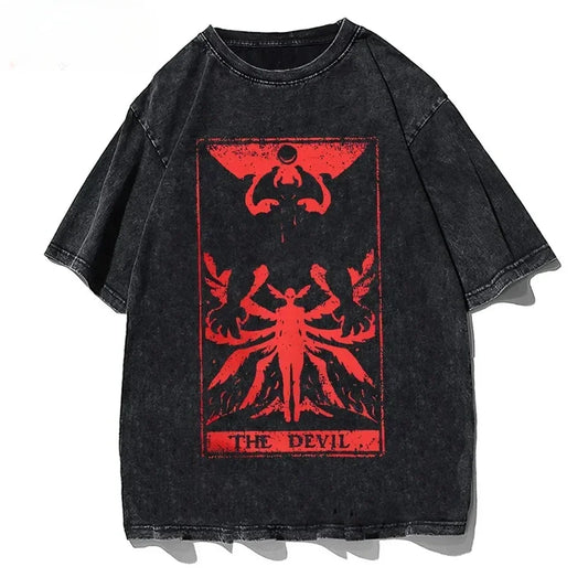 Anime Oversized Tshirt - Vintage Streetwear - Devilman Crybaby