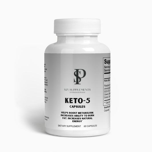 Keto-5 (Metabolism, Fat burn, Natural energy)