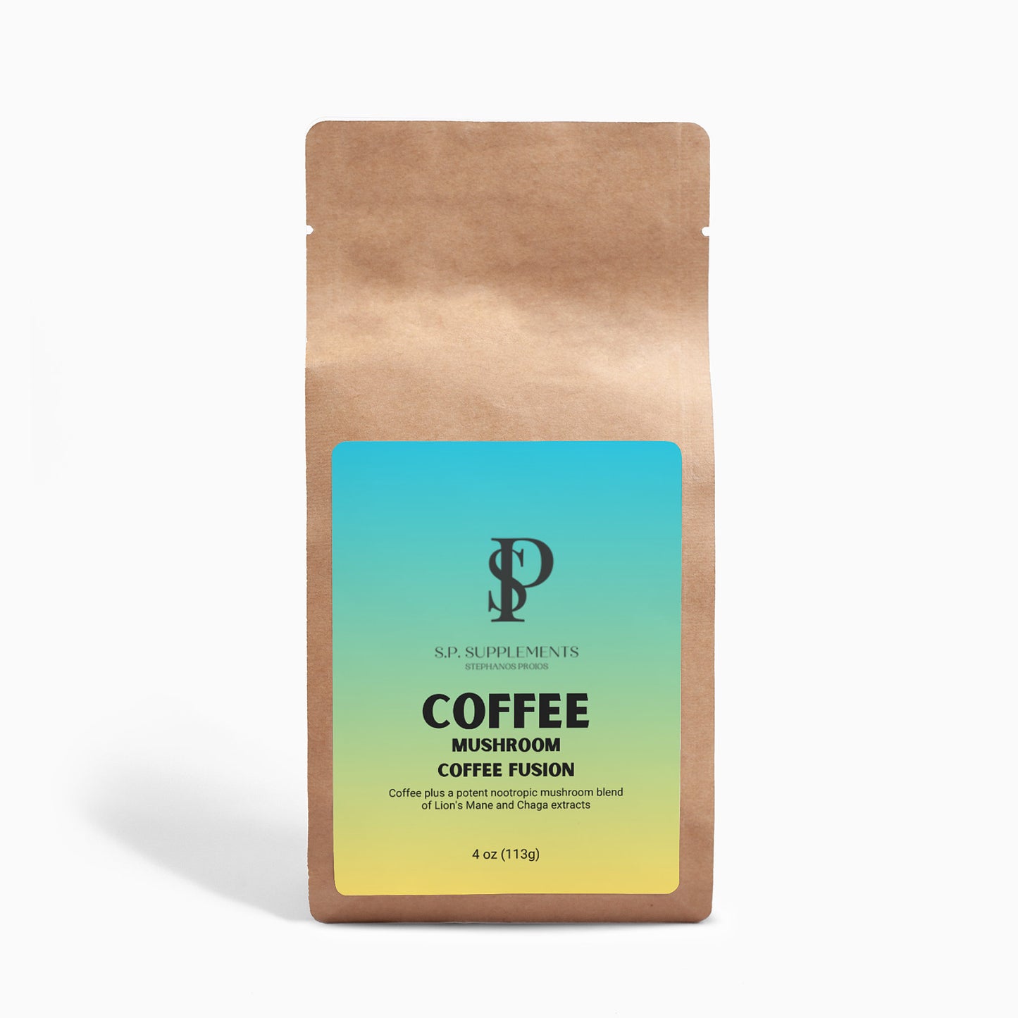 Mushroom Coffee Fusion - Lion’s Mane & Chaga 4oz (113g)