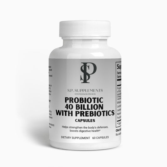 Probiotic 40 Billion with Prebiotics